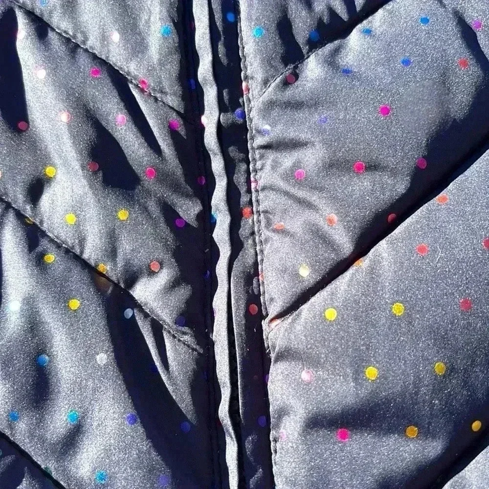 Gap Kids M (8-9yo) Cold Control Water Resistant blue puffer vest.